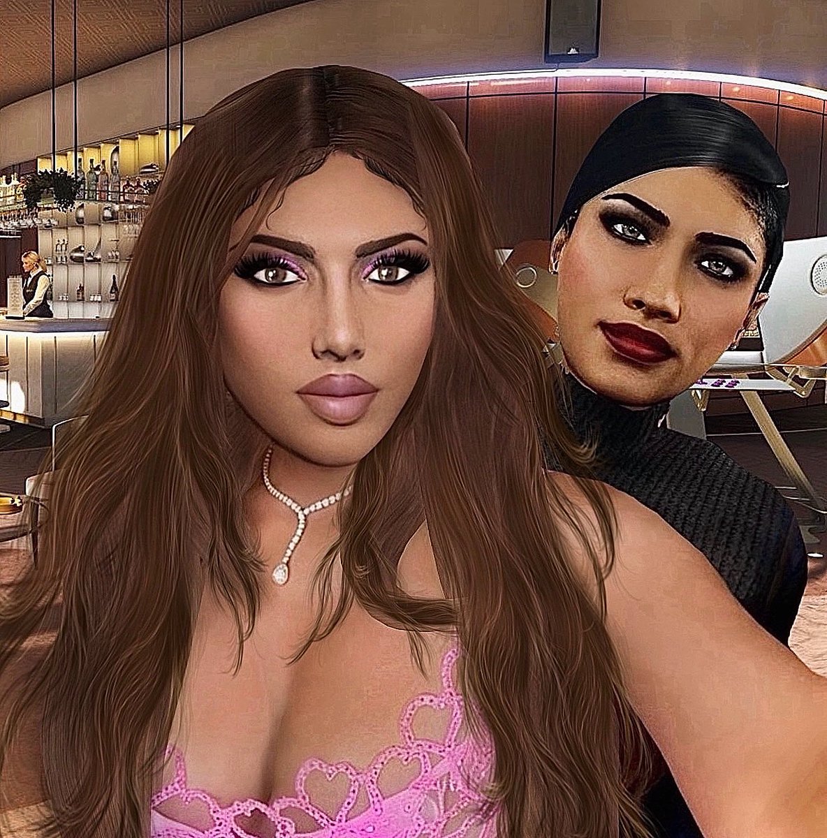 chanelventuras's tweet photo. After party with my sis 🩷 https://t.co/JNkXYdTq4J