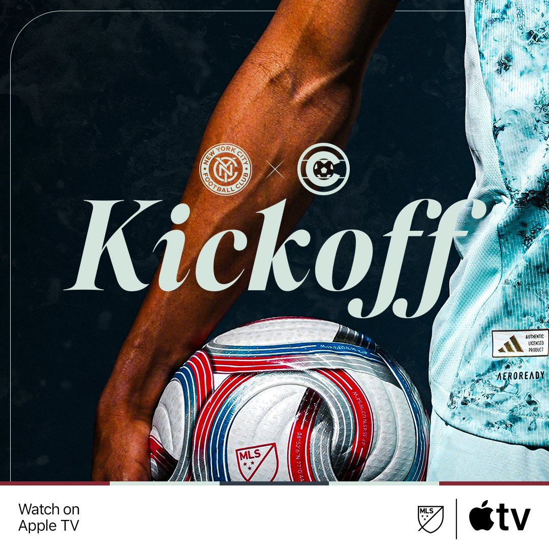 ColoradoRapids's tweet photo. 🗣️Let’s play ball
Watch #NYCvCOL live on @AppleTV 👉 https://t.co/afAWbCsRf2 https://t.co/8OUzG8Jgj9
