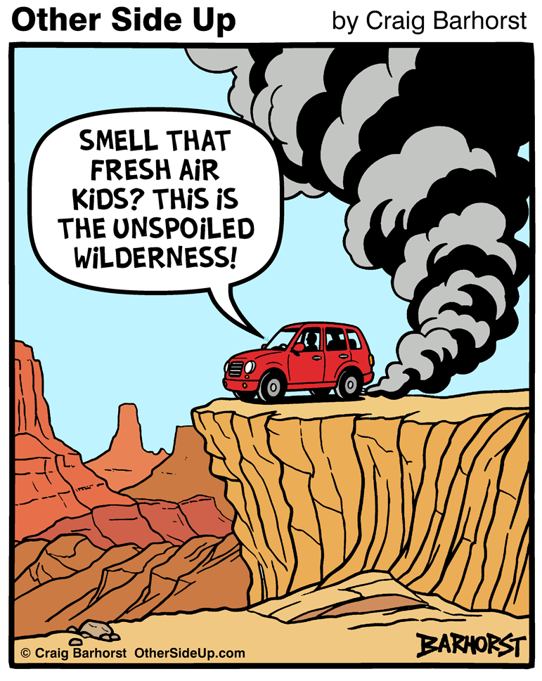 New Comic "Smell That Fresh Air" (Color Version).  #comics #webcomics #osup