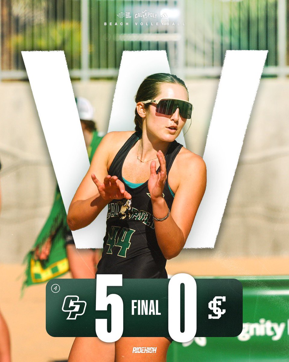 Cal Poly Beach Volleyball tweet media