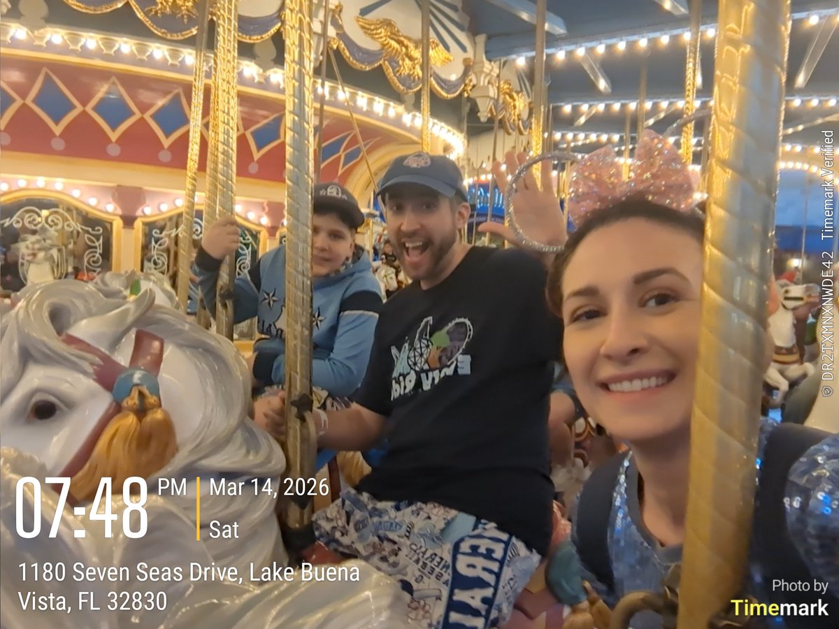 SleepyTiger2013's tweet photo. Attraction 20. Carrousel at 7:48 PM
(Round 2 Matchup 2 vs Tiana)
This ride: 10 points
Total today: 420 points

#ERMarchMagic @RideEvery @DudesOfDisney
#CinderellasRevenge #BanMartyFromAI

Help me support @GKTWVillage by donating at the link below https://t.co/zZxx4rHfeW https://t.co/2WroNityRK