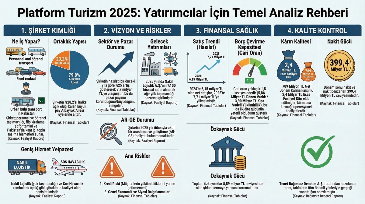 SemsiyeFinans's tweet photo. Platform Turizm (PLTUR) 2025 Yıl Sonu Analizi: Büyüme ve Stratejik Yatırımlar!
https://t.co/w7vnVZzZHN
#PLTUR #PlatformTurizm #BorsaIstanbul #HisseAnalizi #Lojistik #FinansalRapor #Ekonomi #Yatırım #BIST100 https://t.co/oK6GFkZB3K