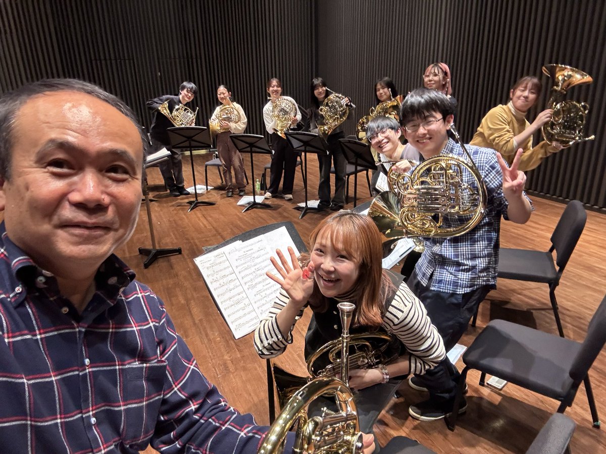 桐朋学園大学ホルン科 tweet media