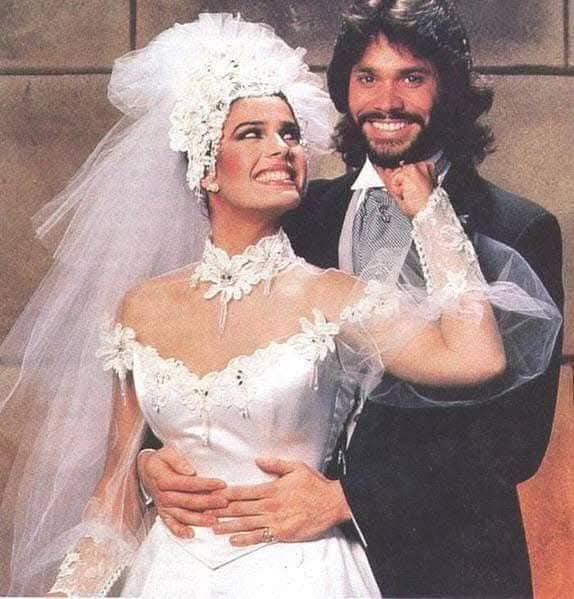 beaglefanj's tweet image. The wedding to end all weddings. #bope #boandhope #bringbackbope @DaysPeacock #kristianalfonso #peterreckell #TheGOAT #1985 #kencorday