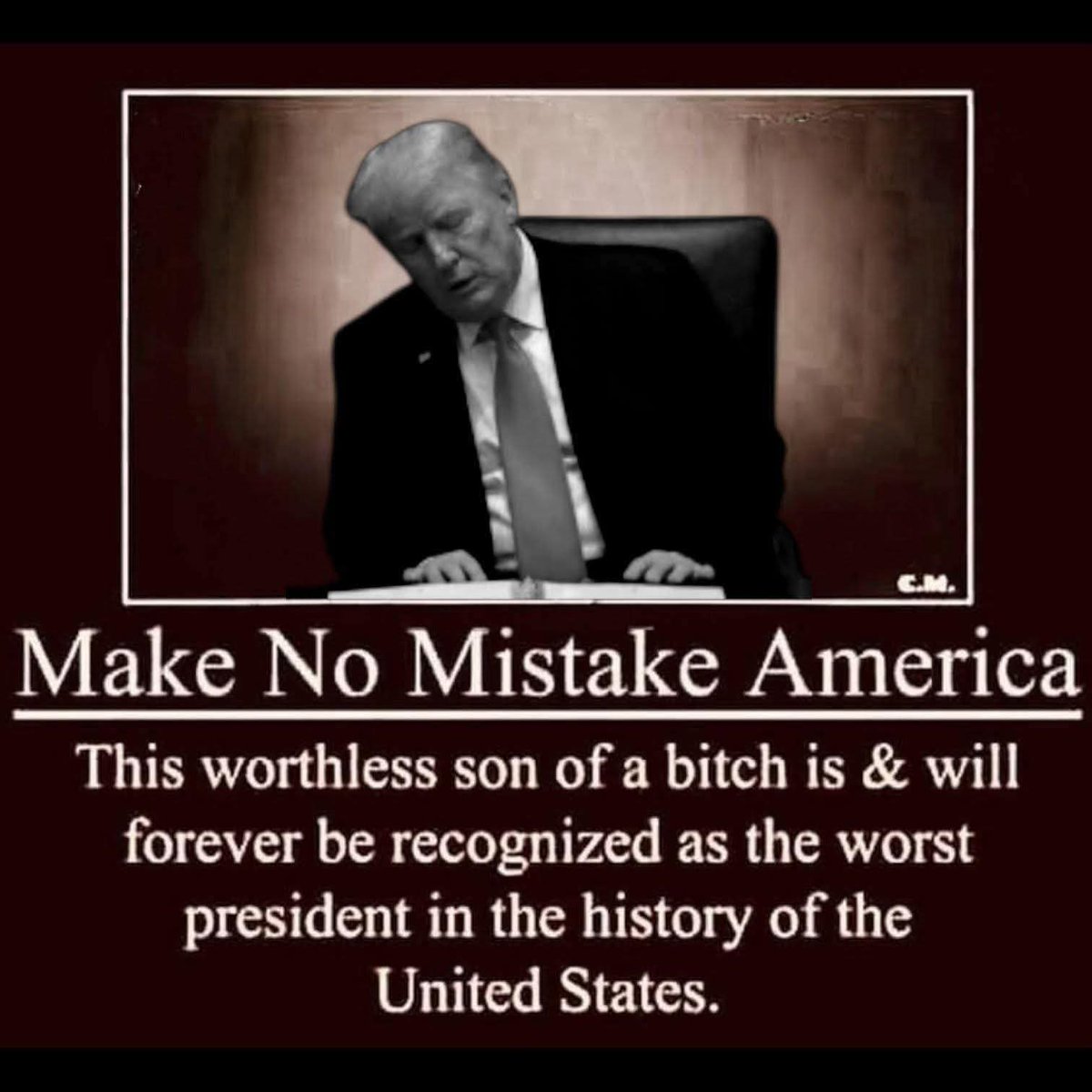 Jrlvr88's tweet photo. @ResistanceInRed #RemoveTrumpAdministration #TrumpIsARussianAsset #EpsteinTrumpFiles #TrumpIsAPedoRapist #TrumpTerrorist https://t.co/kszBvxnDMT