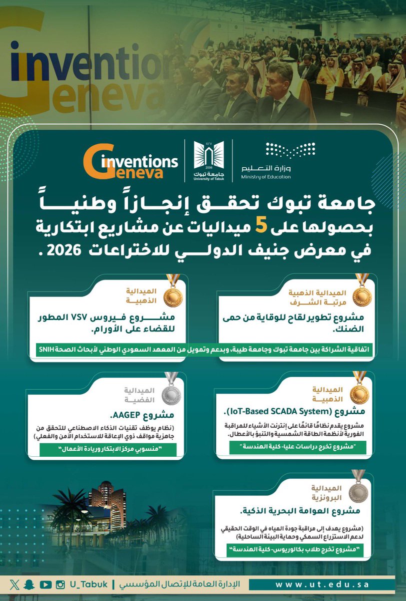 جامعة تبوك tweet media