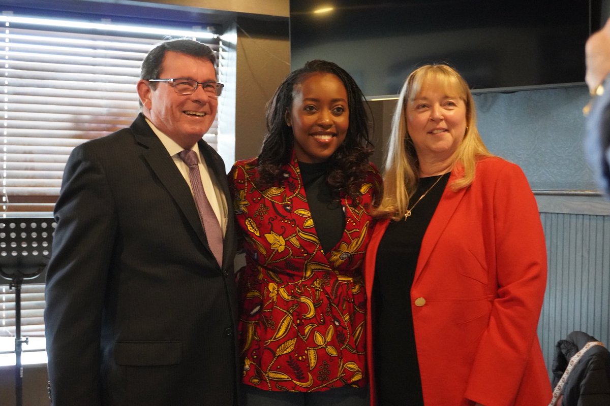 KayabagaArielle's tweet image. Investing in women through mentorship, advocacy and opportunity strengthens our communities. Proud to join the Brantford Federal Liberal Association for their 10th annual #IWD event alongside inspiring women leaders across southwestern Ontario. 💜#SWO