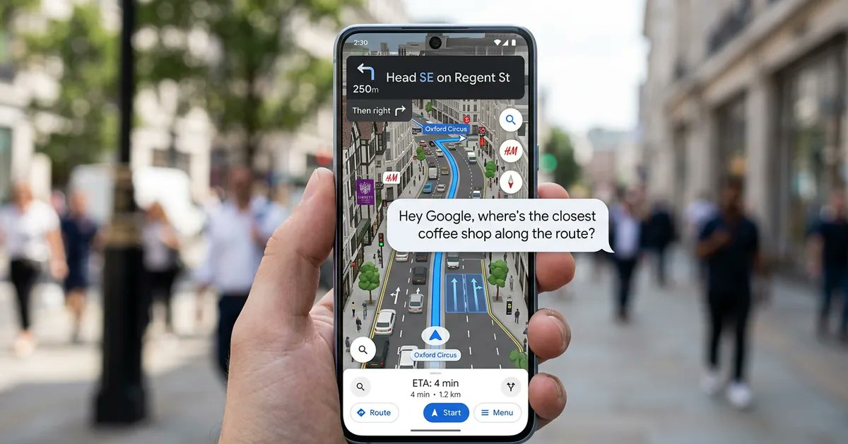 Google Maps Ask Maps demo