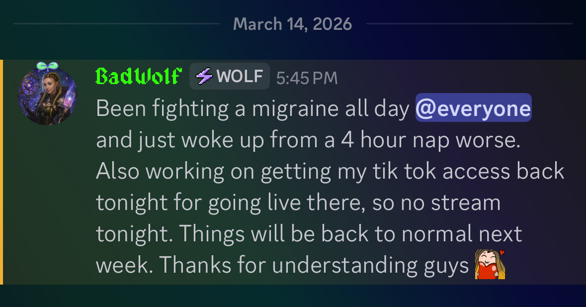 𝟏𝖔𝖋𝟏 BadWolfRose tweet media