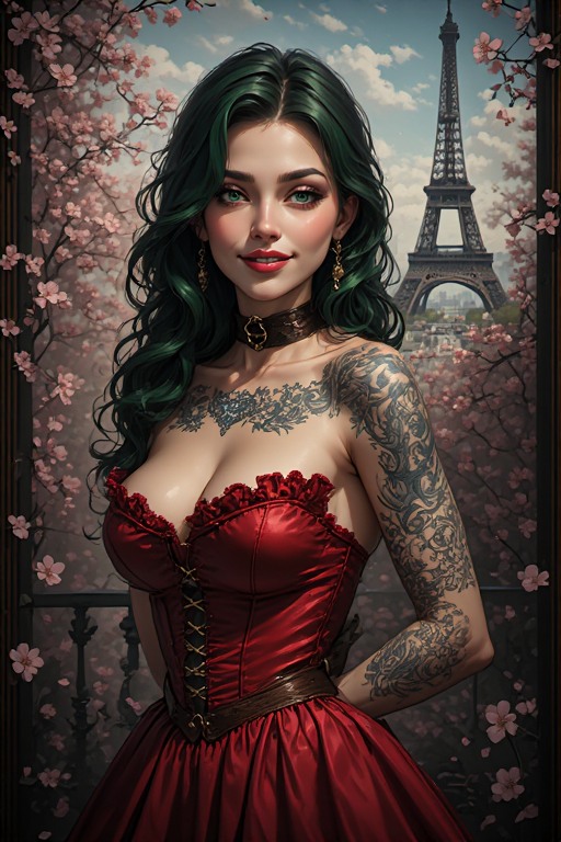 WaifuAI_Studio's tweet photo. Springtime magic in Paris! 🌸🗼 Cherry blossoms, the Eiffel Tower in the background, and a look that perfectly blends romantic elegance with an edgy twist. What is your absolute favorite city in the spring? ✨
#ParisVibes #EiffelTower #SpringInParis #CherryBlossoms https://t.co/tfWS1THUpb