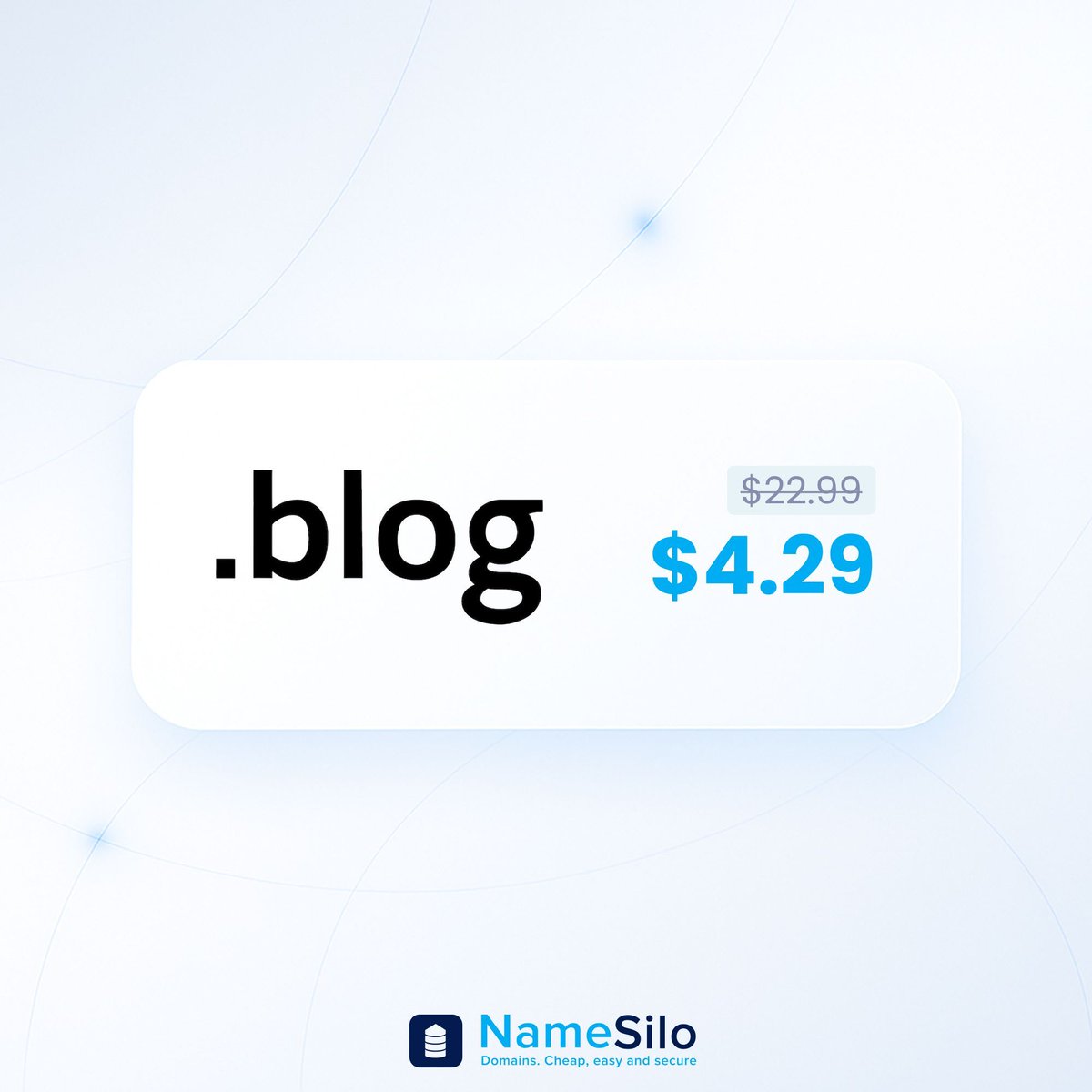 NameSilo tweet media