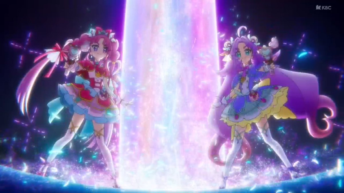 「パンチ&ミラールーペ! #precure」|ワトソン士のイラスト