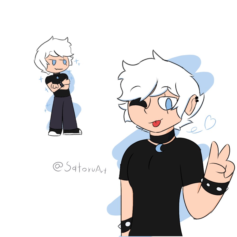 Me animo una amiga para hacer la version humana de mi oc