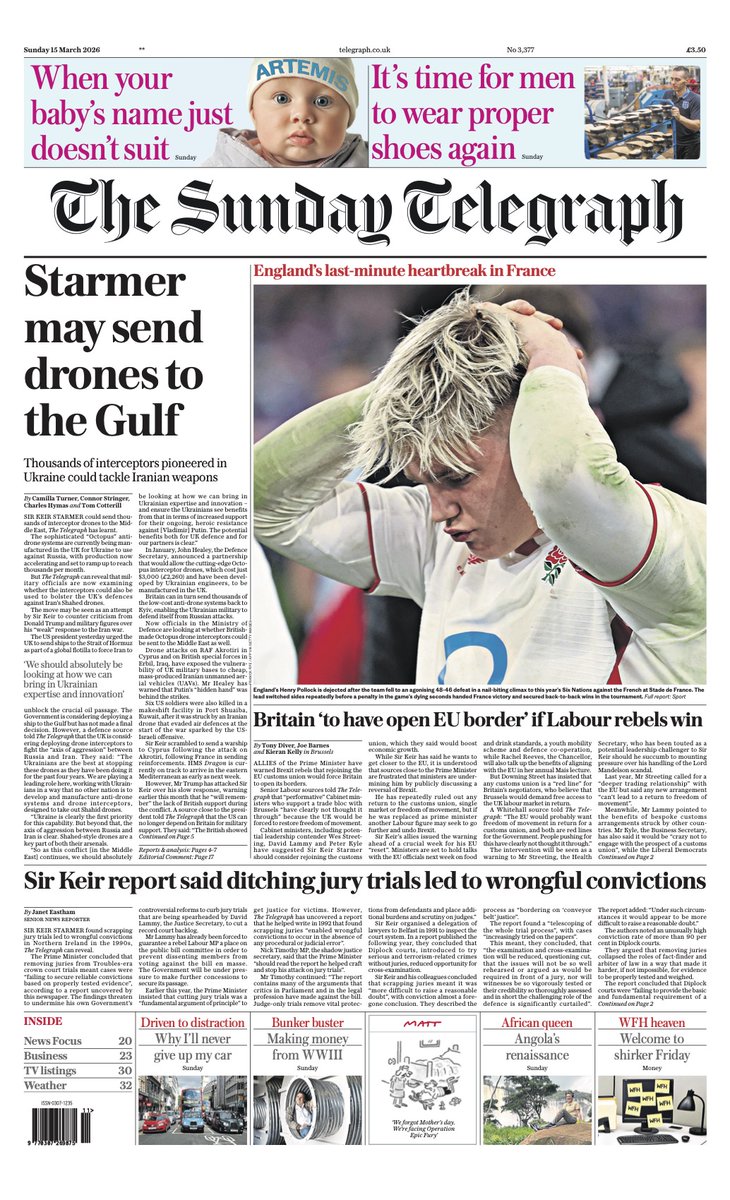 The Telegraph tweet media