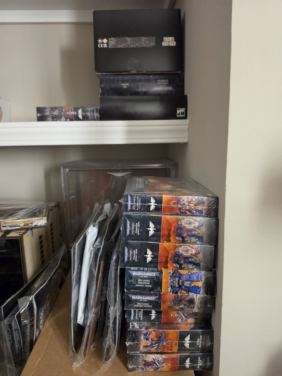 Women genuinely have no idea how expensive it is to be a man. This is several thousand dollars worth of Warhammer 40k.