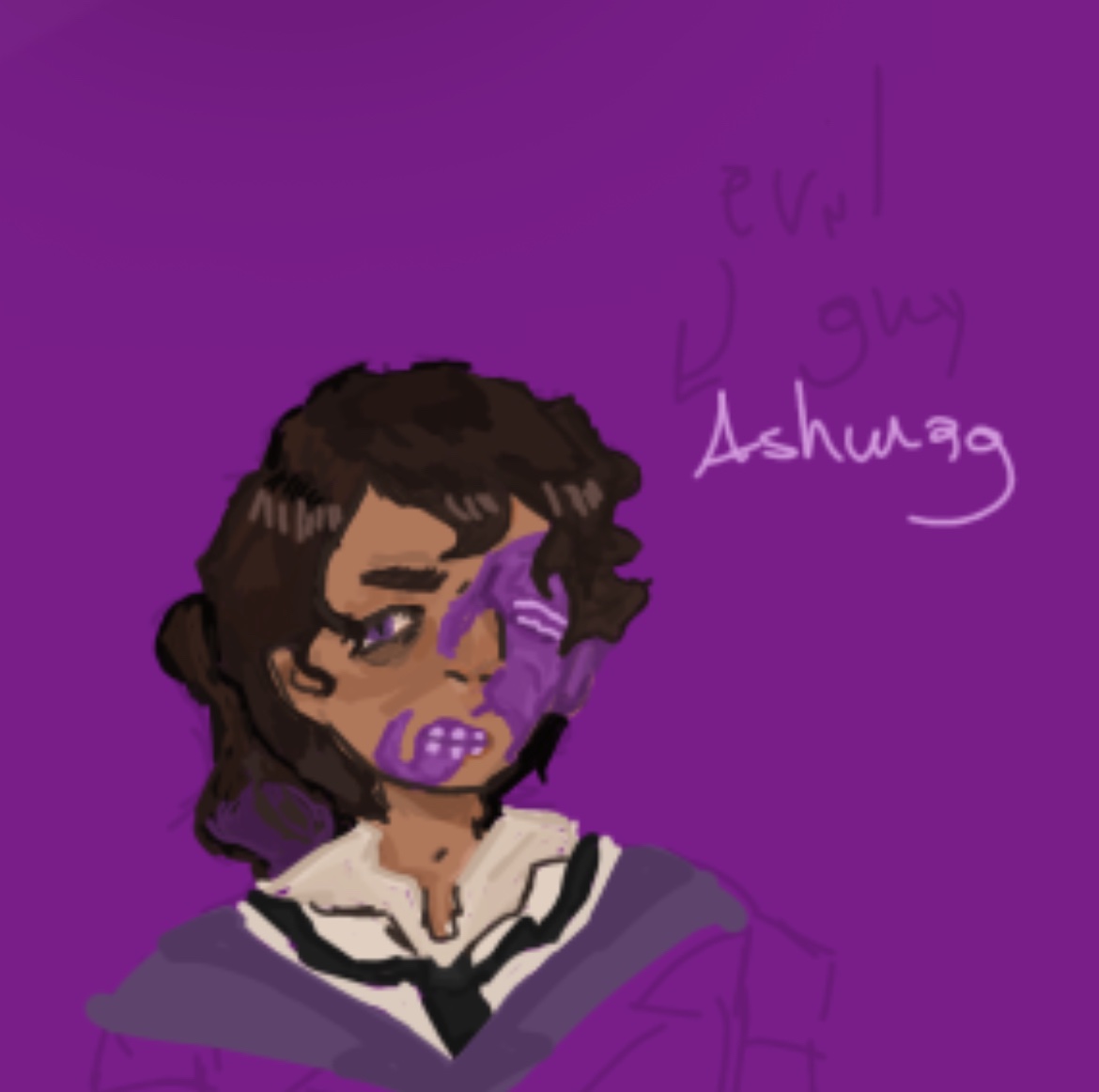 Ashswag evil to draw 
#qsmp2 #ashswag