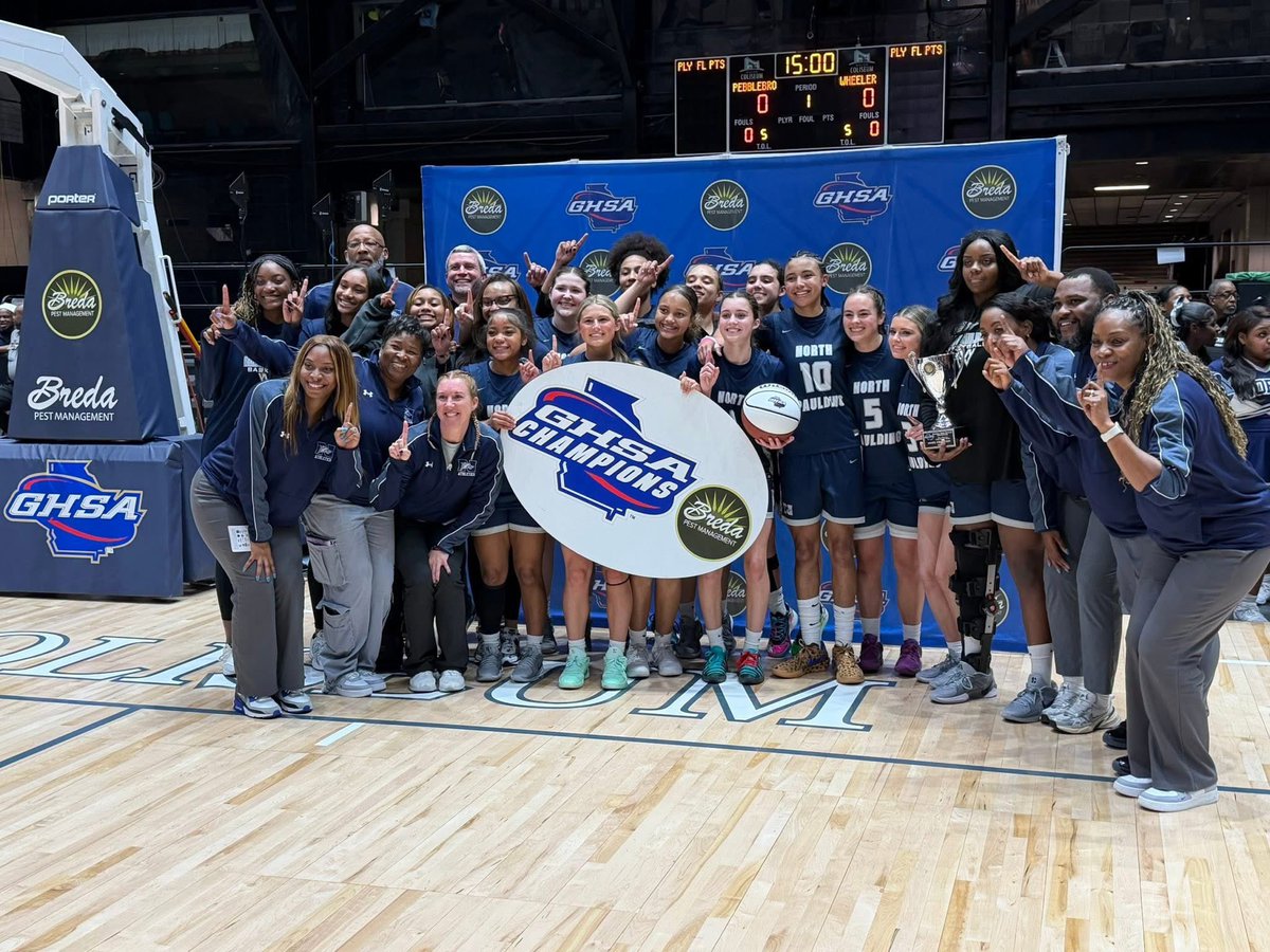 pauldingboe's tweet photo. CONGRATULATIONS North Paulding High School!! 🎉🎉🎉🎉🎉🎉🎉 
Class 6A Girls Basketball Championship Final Score 🏀

North Paulding High School 64 Grayson High School 58 https://t.co/96emG1Moya