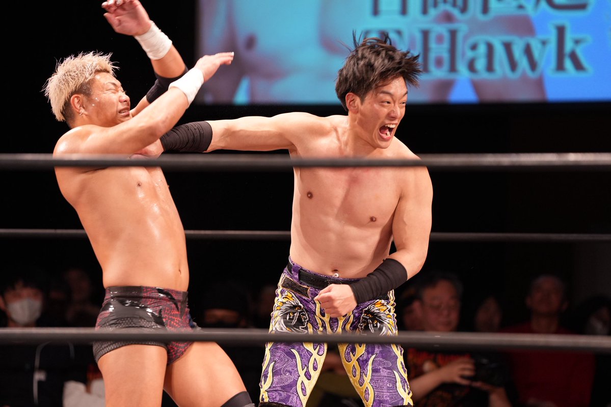 michi_gara's tweet image. バチバチにやり合う石田凱士選手とT-Hawk選手

くまもと駅前プロレス2026春の陣
2026.3.14くまもと森都心プラザ

#くまもと駅前プロレス 
#GLATE #石田凱士 #THawk