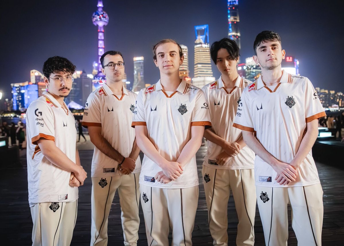 G2 players are in Brazil! ⚡️

BrokenBlade 🇩🇪 - G2 Fogo de Chão#1918
SkewMond 🇫🇷 - G2 Joga Bonito#G2G2
Caps 🇩🇰 - G2G2G2#G2G2
Hans Sama 🇫🇷 - G2G2G2#32235
Labrov 🇬🇷 - Alexandre Pato#67679