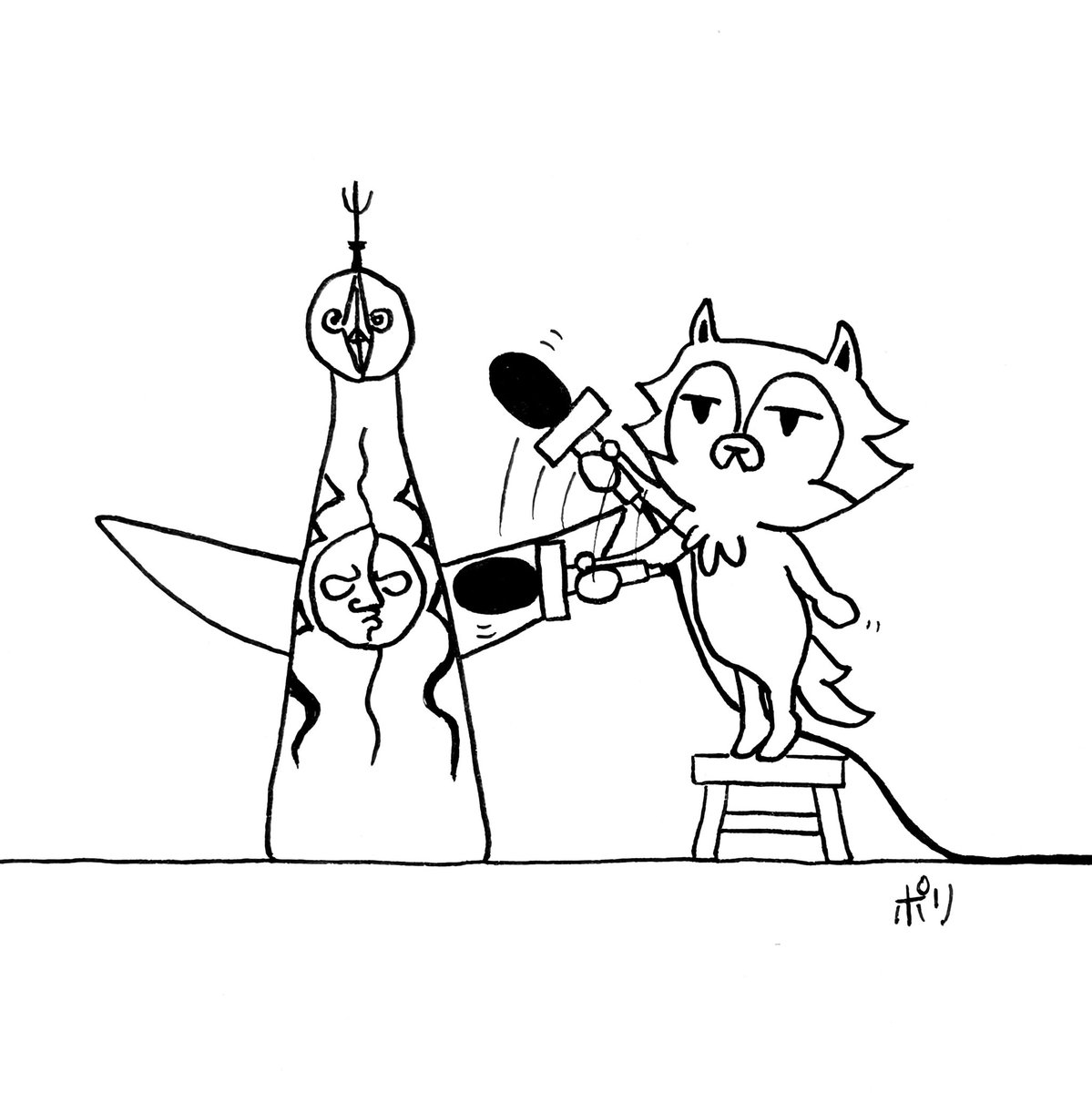 ポリードル tweet media