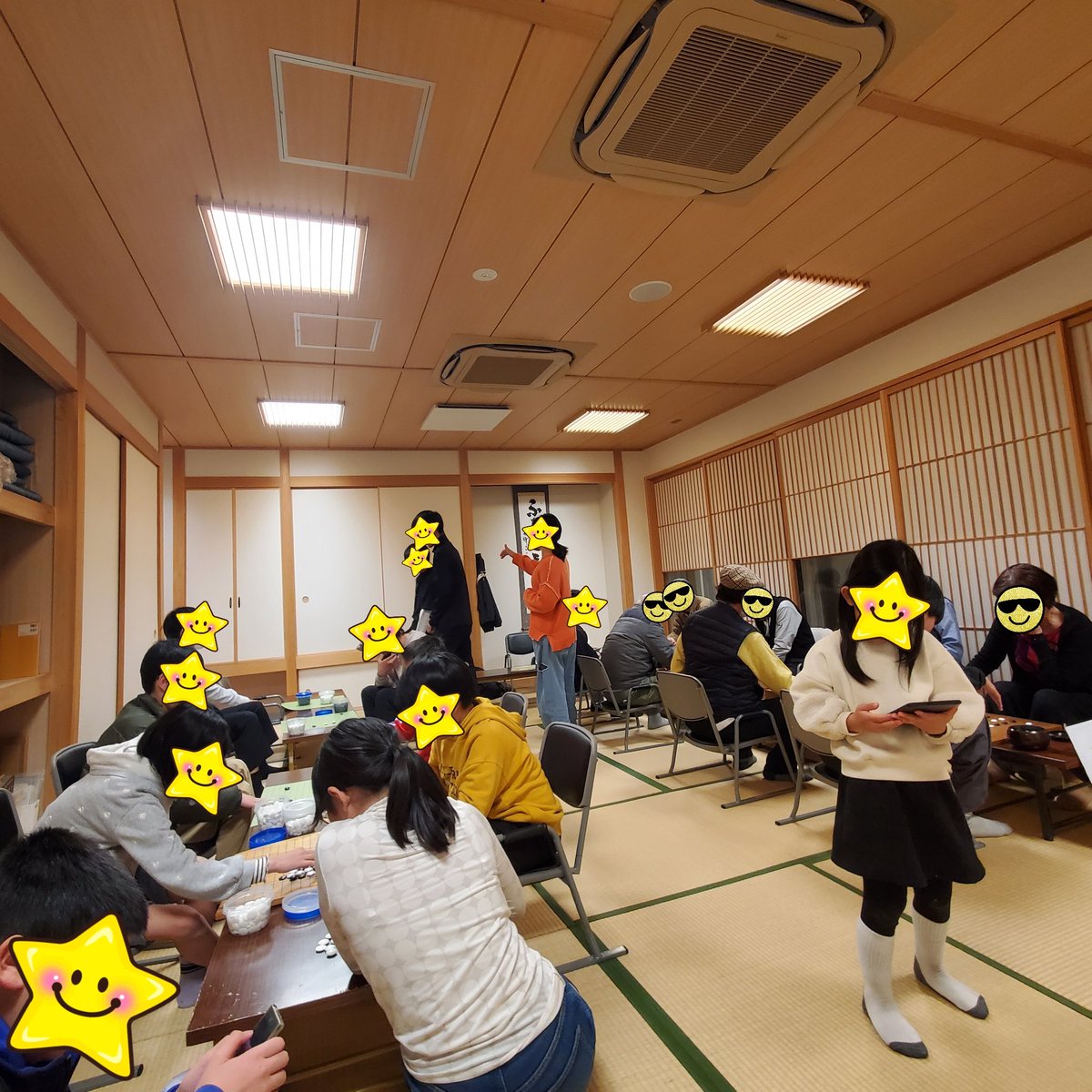 3/14(土)
大人　7人
子供　14人

対局したり、アプリで問題を解いたりしました🎵

次回、3/21(土)17:00~21:00
#囲碁 #香川県 #高松市 #太田町