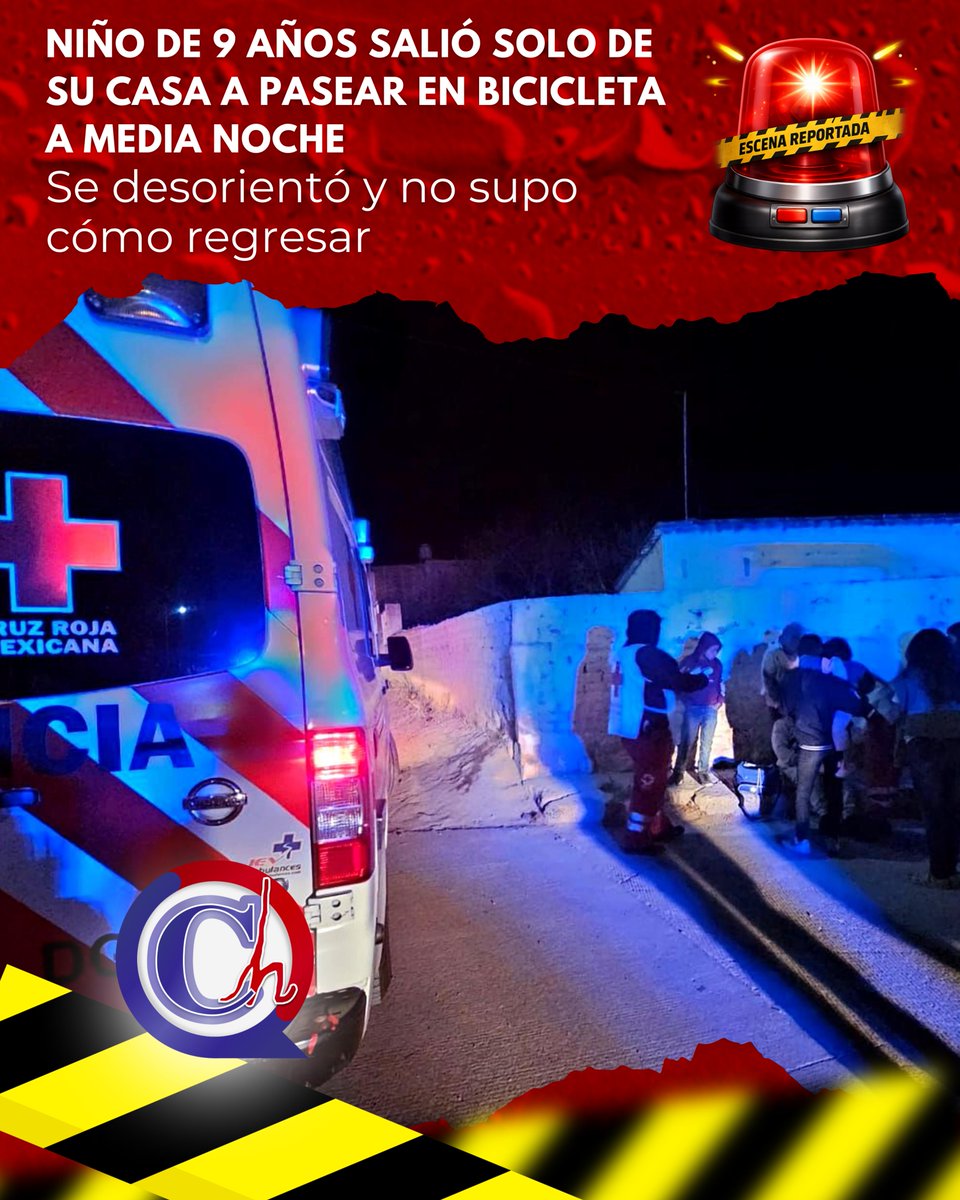 Fue a eso de las 00:00 horas cuando la abuela del infante, una mujer de 49 años de edad que lo tenía bajo su cuidado, notó que el niño no estaba en su habitación. Esto ocurrió en la localidad de El Pueblo. contactohoy.com.mx/0j1g