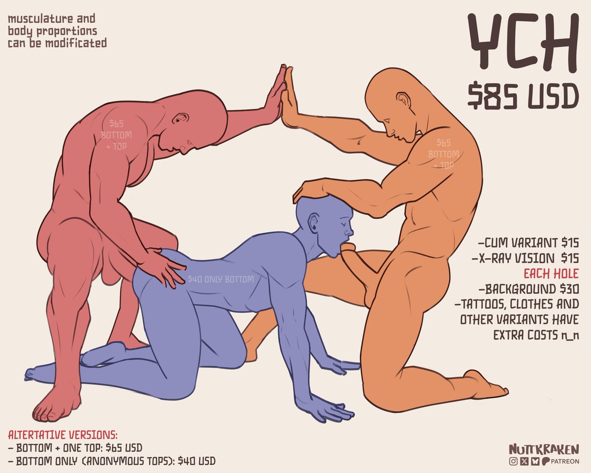 nuttkraken 🔞 COMMISSIONS OPEN tweet media