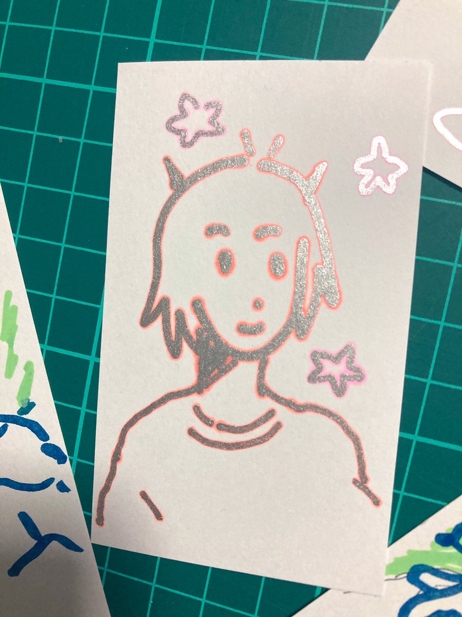 思いつきで買ったペン、質感かわいい✒️ 