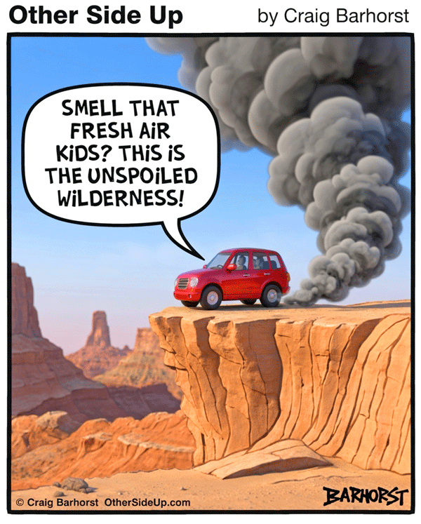 New Comic "Smell That Fresh Air" (3D Version).  #comics #webcomics #osup