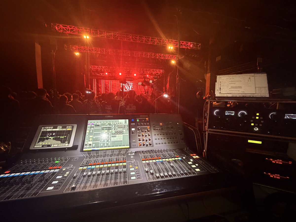 Works:
FOH PA / Monitor PA / Recording 

那月邪夢 LAST LIVE
DER LETZTE JAM
-abschied ist geburt-
20260314 / Lives NAGOYA

邪夢さんお疲れ様でした！