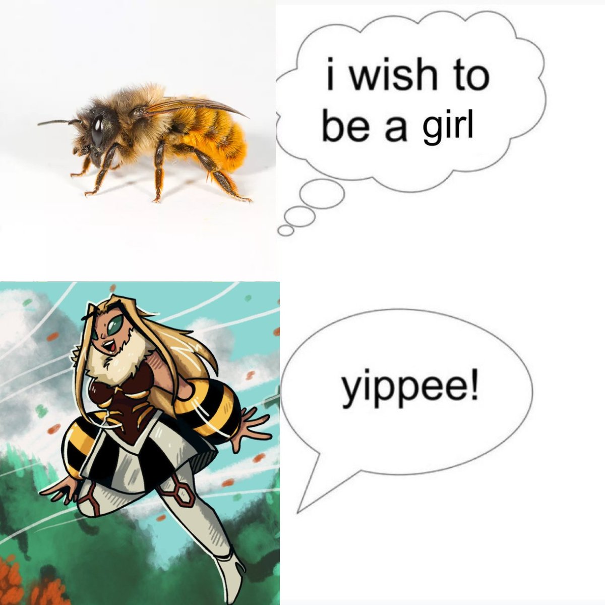 xiwonderr's tweet photo. #beehero #MHA Bee Hero!!! https://t.co/9prOxLepep