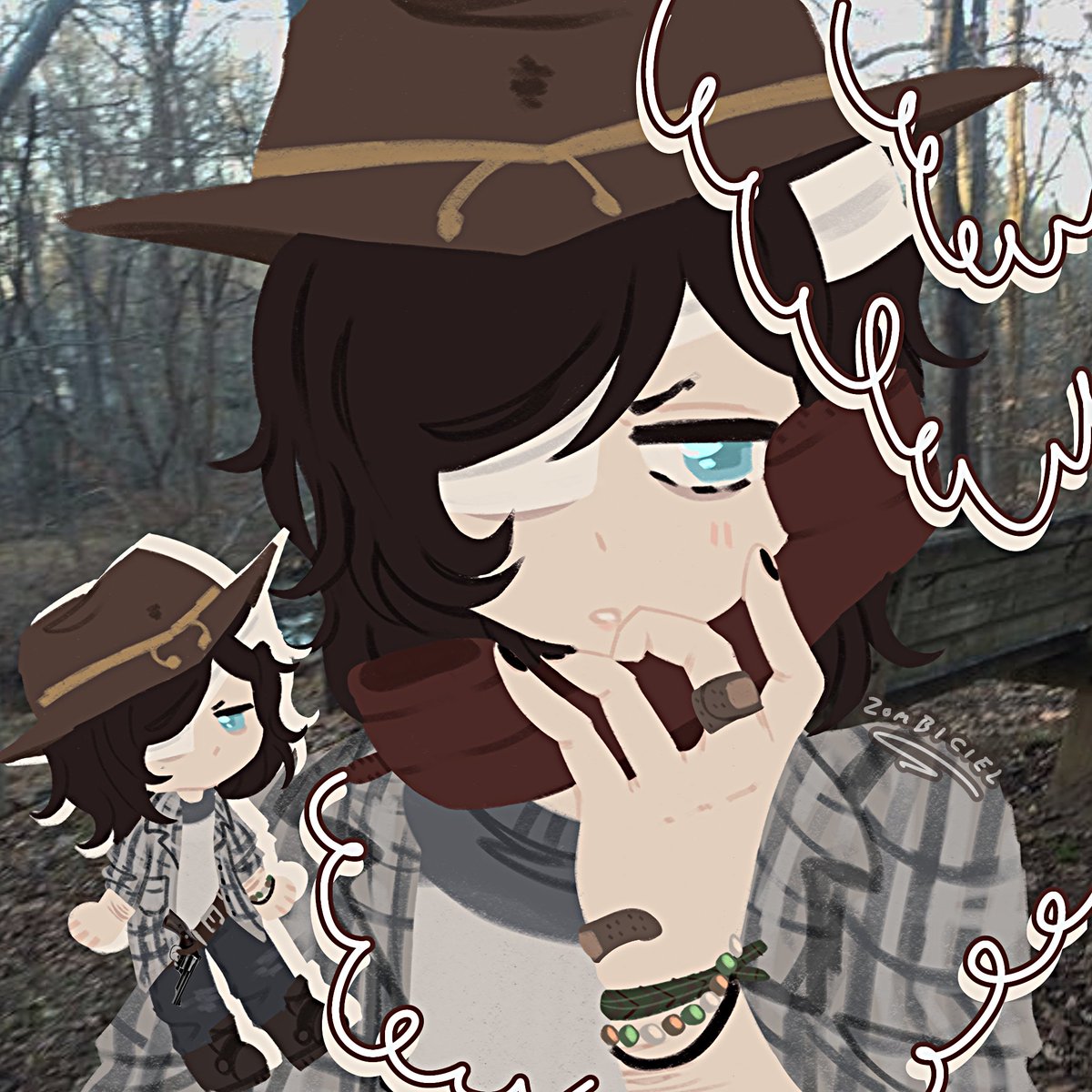zombiciel's tweet image. #carlgrimes !! 🧟‍♂️🧟‍♂️
“ stupid boy, you keep on begging but i won't let you in !! ” (҂°ロ°)

#twd #thewalkingdead