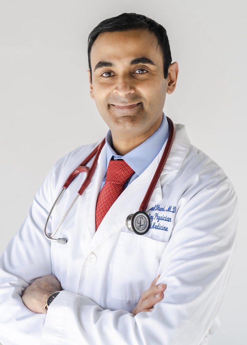 Suneel Dhand MD tweet media