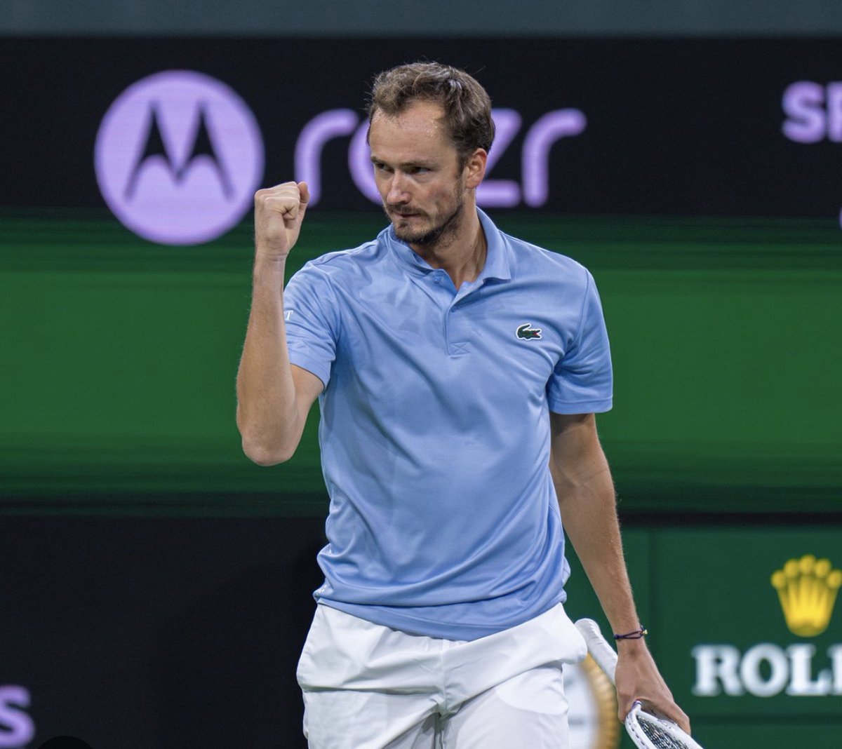 Siete pronti al baby shower di Indian Wells? 😂

#sinner #medvedev #tennis #indianwells