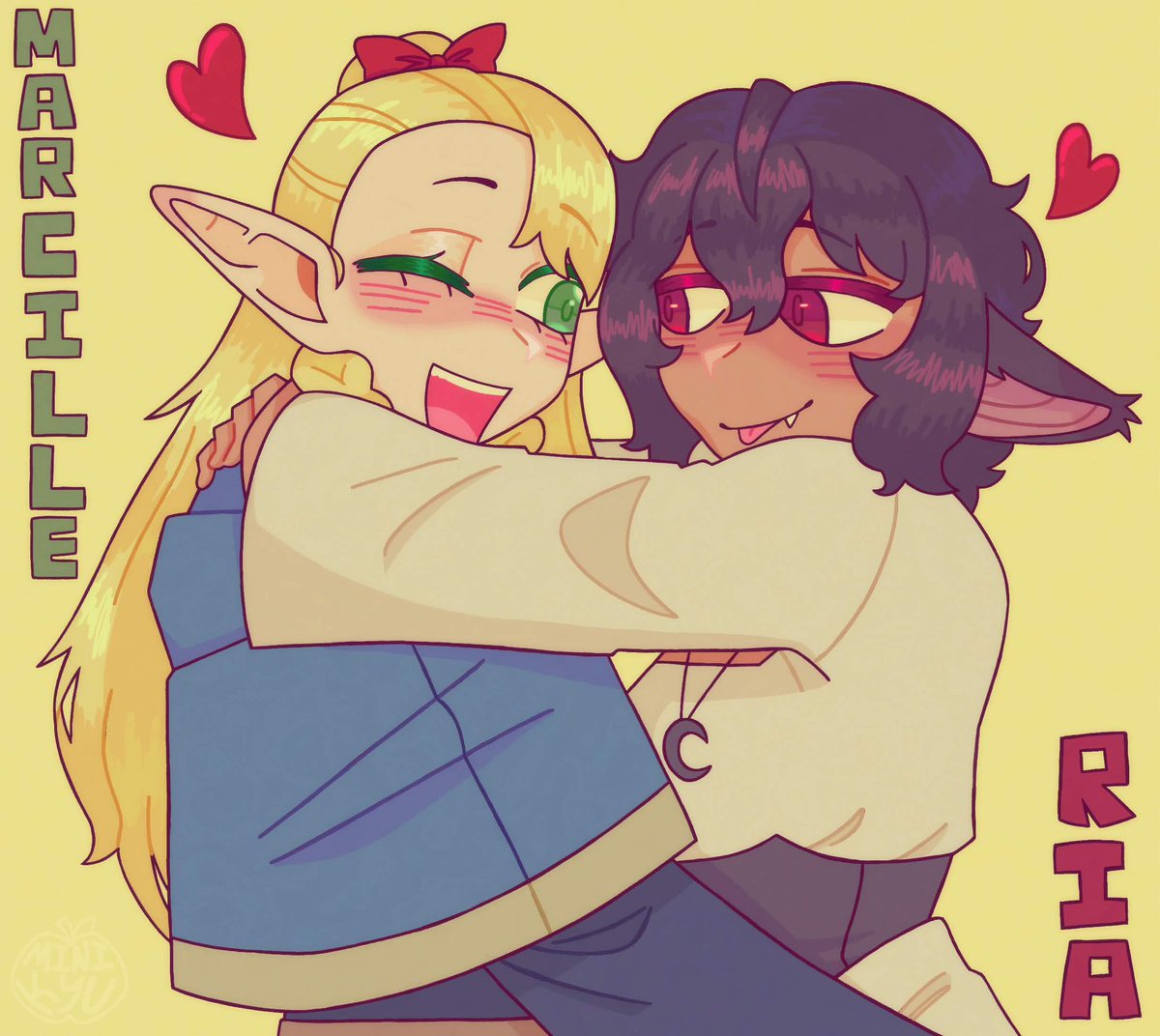vincesmuse's tweet photo. 𓏲ּ🐰🦇𝄢 White day !
⠀ ⠀ #riacille ❤︎ #dungeonmeshi https://t.co/CzG55TLKW3