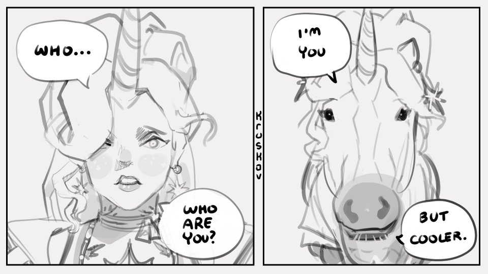 Kruskov_art's tweet photo. I prefer the real Celeste. I said the 𝘳𝘦𝘢𝘭 Celeste. 

#deadlock #furry https://t.co/AzlcisKXFp