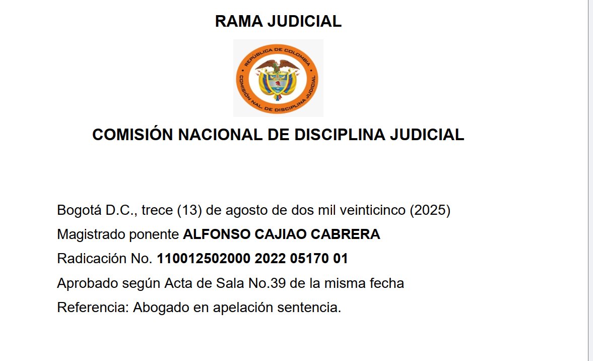 Soyd3lmonton's tweet photo. TEMERIDAD AL PRESENTAR LA TUTELA. 
Creo que esta sentencia es un excelente ejemplo de lo que acá hemos llamado "CACERIA DE BRUJAS DE LAS COMISIONES SECCIONALES".
Se sanciona si un conocimiento cierto de la duplicidad de TUTELAS https://t.co/DuLfsP6YMe