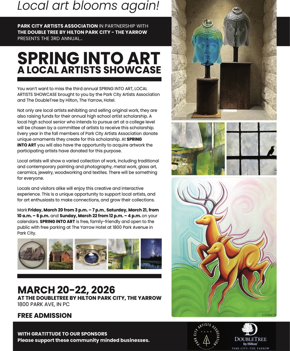 JicolART's tweet photo. Please join us !  Local artist showcase takes place at The Yarrow, March 20–22  

https://t.co/HMmxEGRy2c https://t.co/dOsz0TPz2w