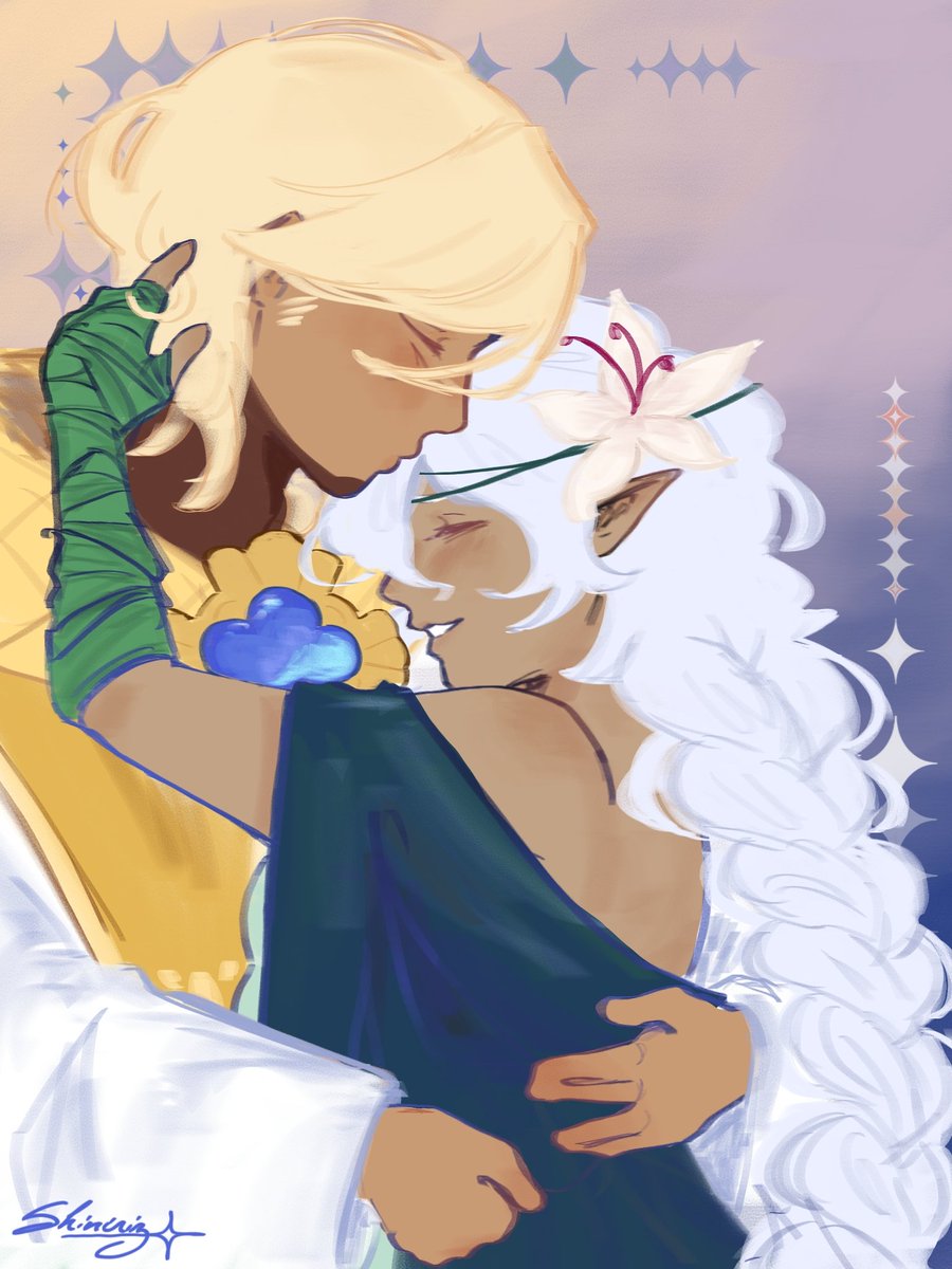 Shiniriz's tweet photo. The update ended me 😭
If they can't have they're happy ending then I'll give it to them..
#purelily #cookierunkindom #cookierunfanart https://t.co/tfFH5F2bR1