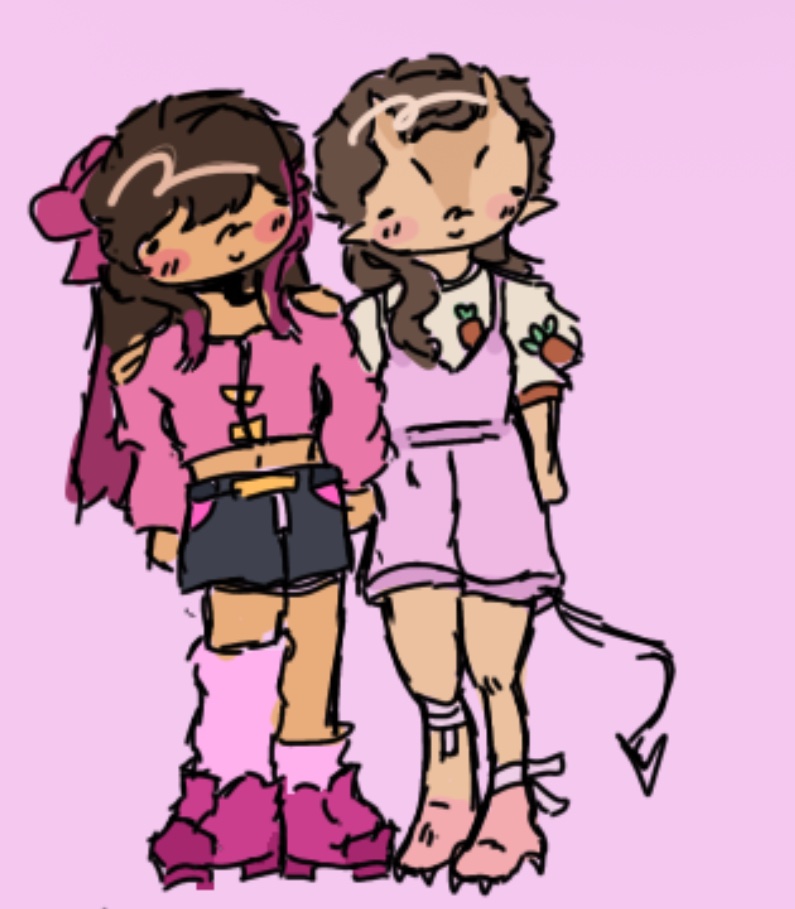 LOS CHICAS 
#crystalmolly #tinakitten #qsmp2