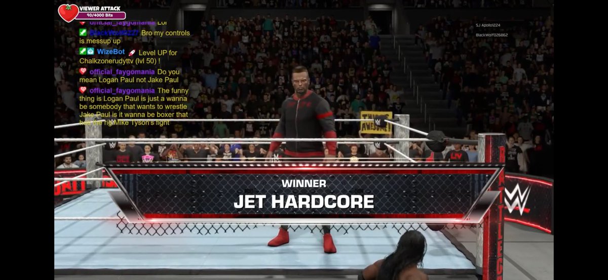 ChannelOfFly's tweet photo. Jet the Hardcore Icon returns to #XFWlive and wins the 6-Man Battle Royal, earning a shot at the XFW Heavyweight Championship.
The Hardcore Icon is backโฆ and the hunt for gold begins. ๐ฅ๐
#Twitch
#Wwe2k26
#Streamer
#Battleroyal
#Championship https://t.co/rWv15yzE8R