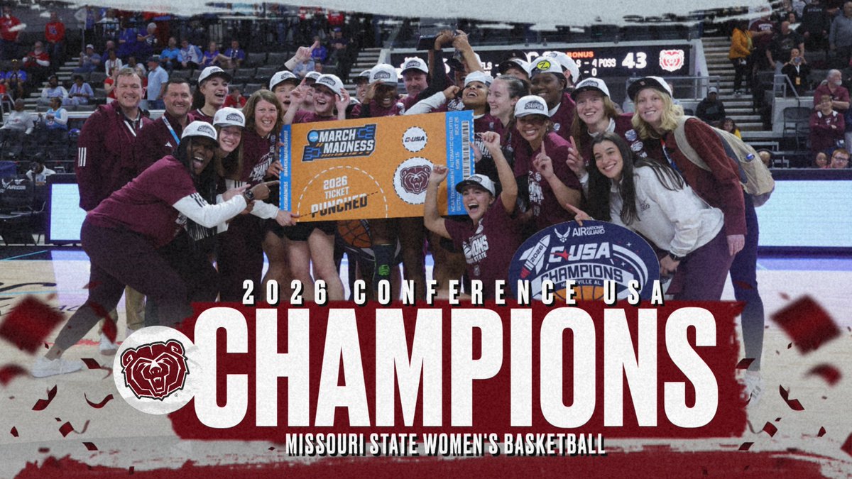 Missouri State Lady Bears tweet media