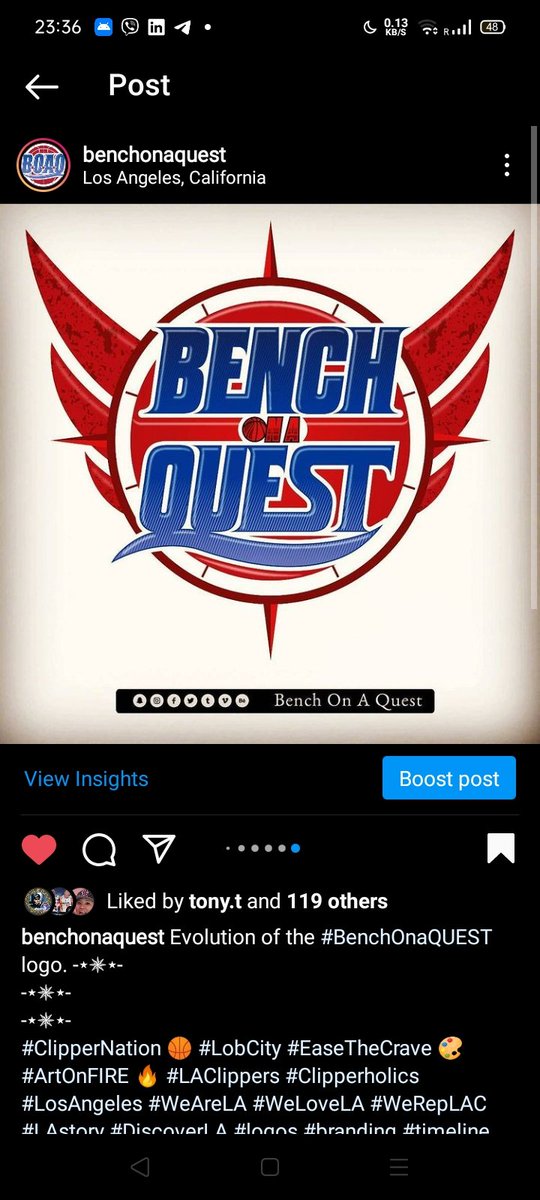 BenchOnaQuest's tweet photo. @shopBOAQ @dilomski @ChusOrLose @KicksPaul @ClippersBrasil @ClipsSection114 @PrimeLAC_ @BSieman 🥳 #MyXAnniversary 10 years of #BenchOnaQUEST on this platform! Joined #X in March 2016! Wow!! #ClipperNation https://t.co/km7If55htn