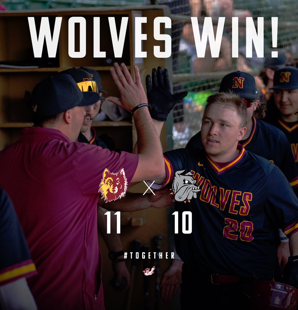 Northern State Baseball tweet media