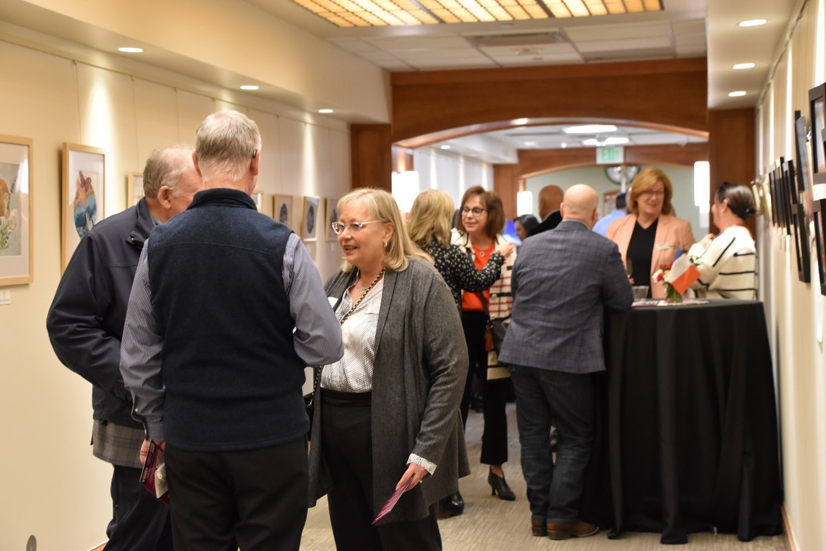 LUHFoundation's tweet photo. On 2/12, we teamed up with Küper Wine Bar for a special night called Vine Voyage!
We shared powerful stories of the compassionate care our foundation and incredible hospital team provide every day, all while savoring outstanding wines &amp; strolling through our beautiful ArtWalkway! https://t.co/duJuvcqq1p