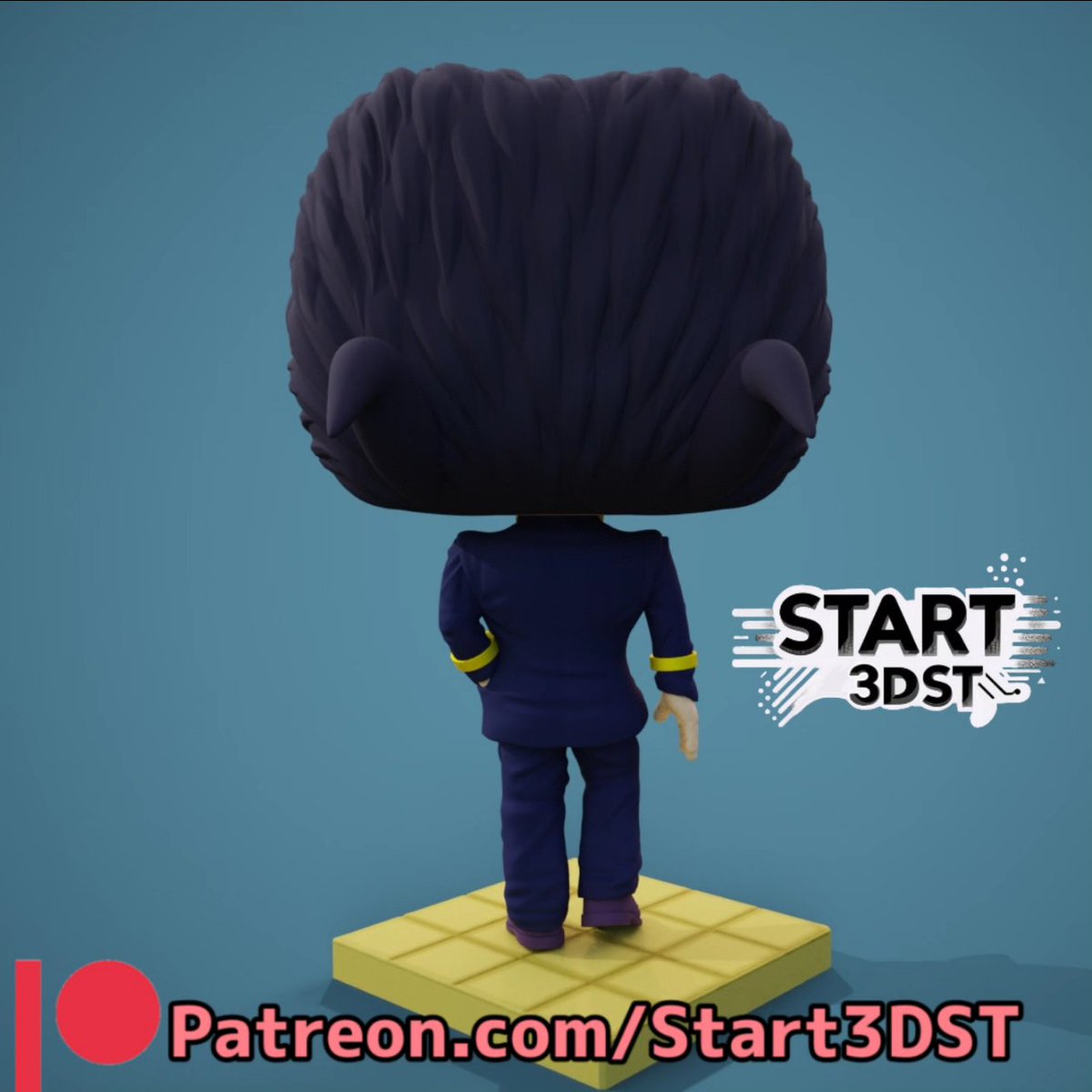 start3dst's tweet photo. Josuke Higashikata is now available
New Funko-style 3D model inspired by JoJo’s Bizarre Adventure: Diamond Is Unbreakable
The model is ready for 3D printing and is now available
I hope you like it
Have a great weekend, guys! 🙌
#3d #anime #funkopop #jojobizarreadventure #figure https://t.co/TLlh8FygSn