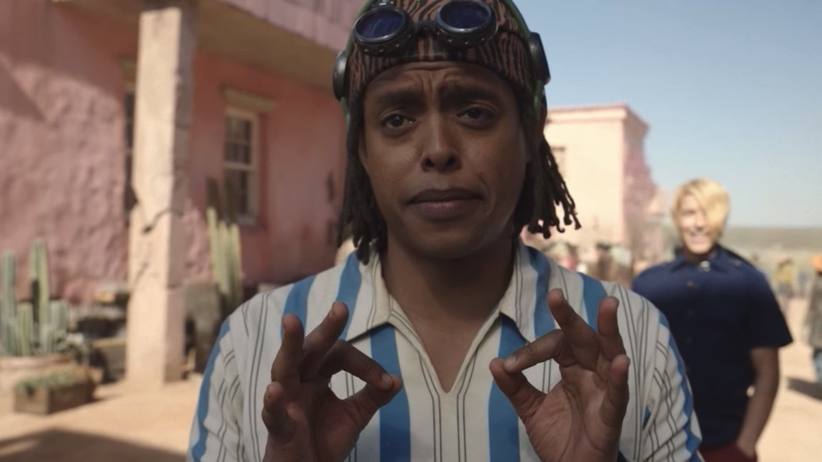 KasikeBoricua's tweet photo. Favorite performances this season (no order): 

Usopp - Jacob Romero
Vivi - Charithra Chandran
Robin - Lera Abova
Buggy - Jeff Ward
Tashigi - Julia Rehwald
Mr. 3 - David Dastmalchian
Dr. Hiruluk - Mark Harelik
Dr. Kureha - Katey Sagal
#OPLAS2 https://t.co/1QnsbCQe0c