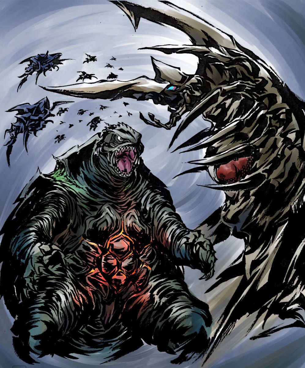 #見つけてくれてありがとう祭開幕
更新頻度はちょい少なめやけど特撮系のイラスト描いてます