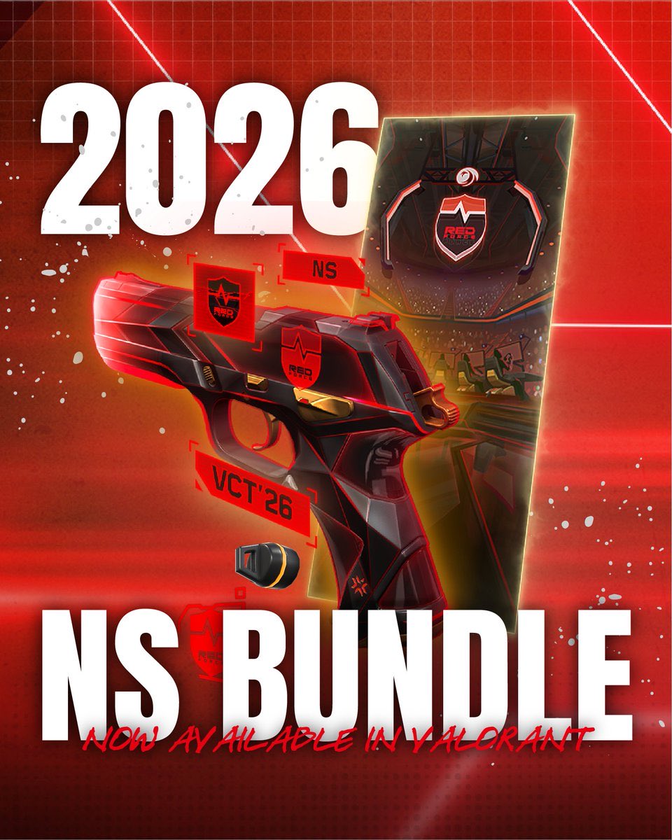 Giveaway: VALORANT 2026 VCT X NONGSHIM REDFORCE BUNDLE 

How to Enter:

Follow me and retweet
Comment below who your favourite NS player is!