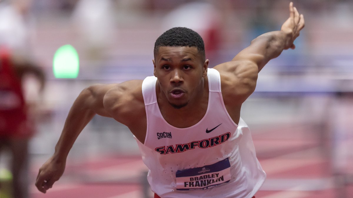 SamfordXC_TF's tweet photo. 🚨MEET RECAP🚨

🥈@frankln_brad finished second in the nation in the men's 60-meter hurdles!!!

📰https://t.co/KobnEOWz8Y

#AllForSAMford https://t.co/MpLmGXZZxK